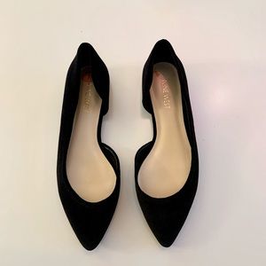 Nine West Black D’orsay Flats
